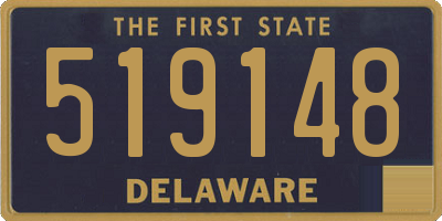 DE license plate 519148