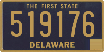 DE license plate 519176