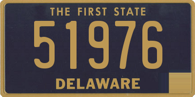 DE license plate 51976