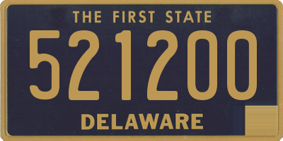 DE license plate 521200