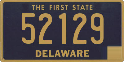 DE license plate 52129