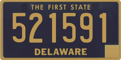 DE license plate 521591