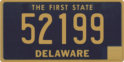 DE license plate 52199