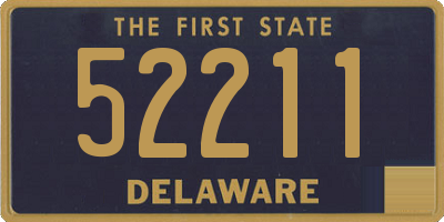 DE license plate 52211