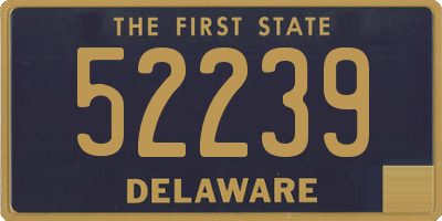 DE license plate 52239