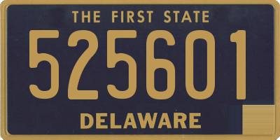 DE license plate 525601