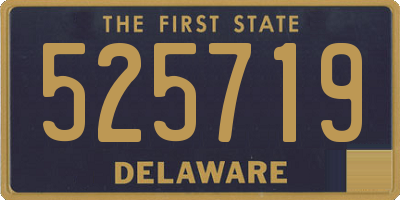 DE license plate 525719