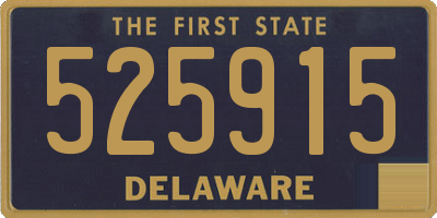 DE license plate 525915
