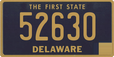 DE license plate 52630