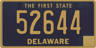 DE license plate 52644