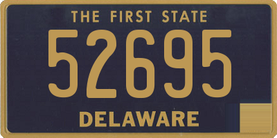 DE license plate 52695