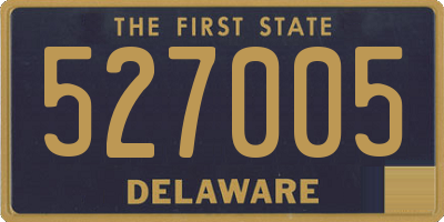 DE license plate 527005