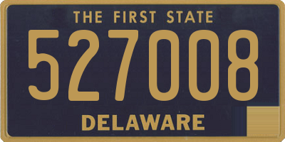 DE license plate 527008