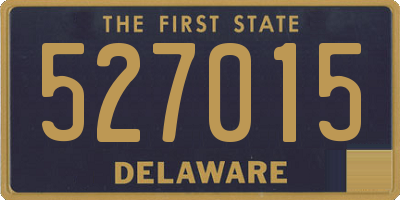 DE license plate 527015