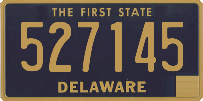 DE license plate 527145