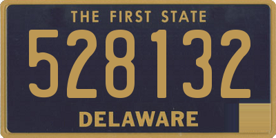 DE license plate 528132