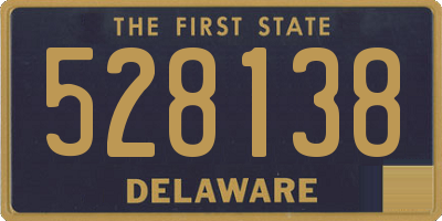 DE license plate 528138