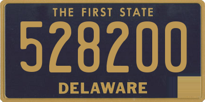 DE license plate 528200
