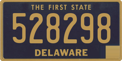 DE license plate 528298