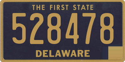 DE license plate 528478