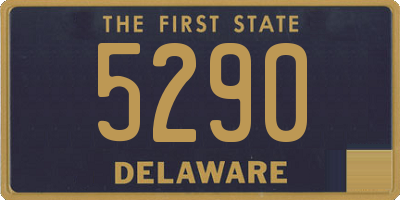 DE license plate 5290