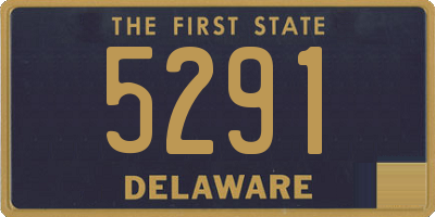DE license plate 5291