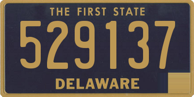 DE license plate 529137