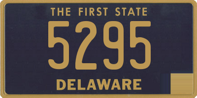 DE license plate 5295