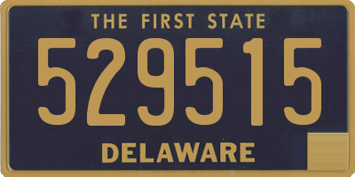 DE license plate 529515