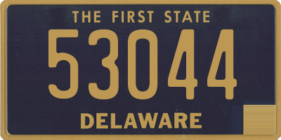 DE license plate 53044