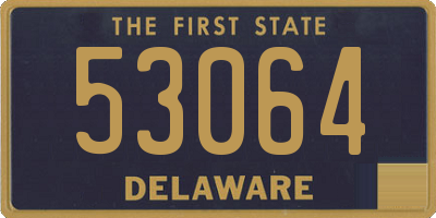 DE license plate 53064