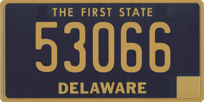 DE license plate 53066