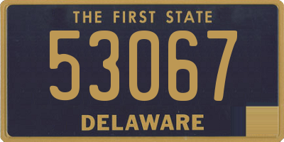 DE license plate 53067