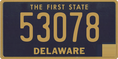 DE license plate 53078