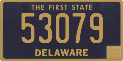 DE license plate 53079