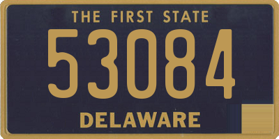 DE license plate 53084