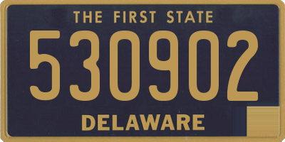DE license plate 530902