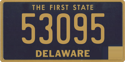 DE license plate 53095