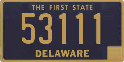 DE license plate 53111