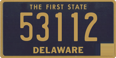 DE license plate 53112