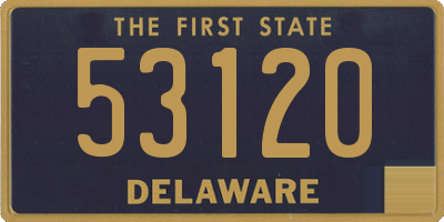 DE license plate 53120