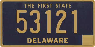 DE license plate 53121