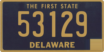 DE license plate 53129