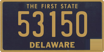 DE license plate 53150