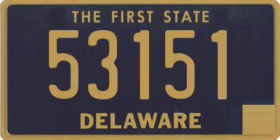 DE license plate 53151