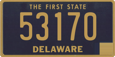 DE license plate 53170