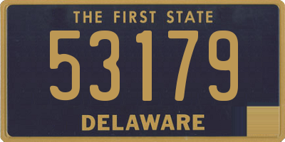 DE license plate 53179