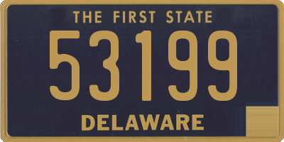 DE license plate 53199