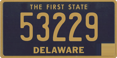 DE license plate 53229