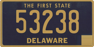 DE license plate 53238